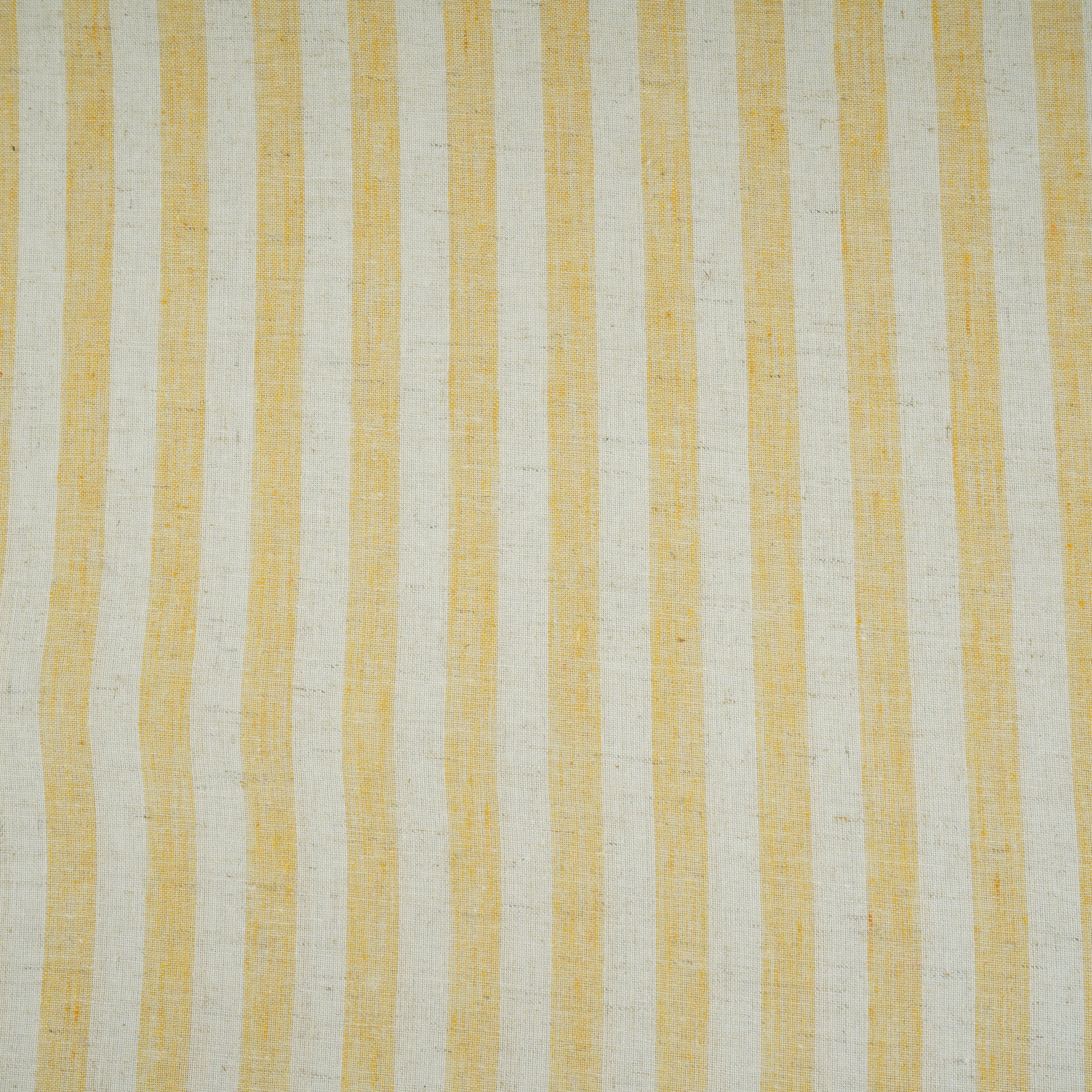 Yellow & White Stripes Linen Fabric RS-30234 - TradeUNO