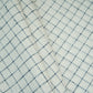 Blue & White Check Linen Fabric RS-30060