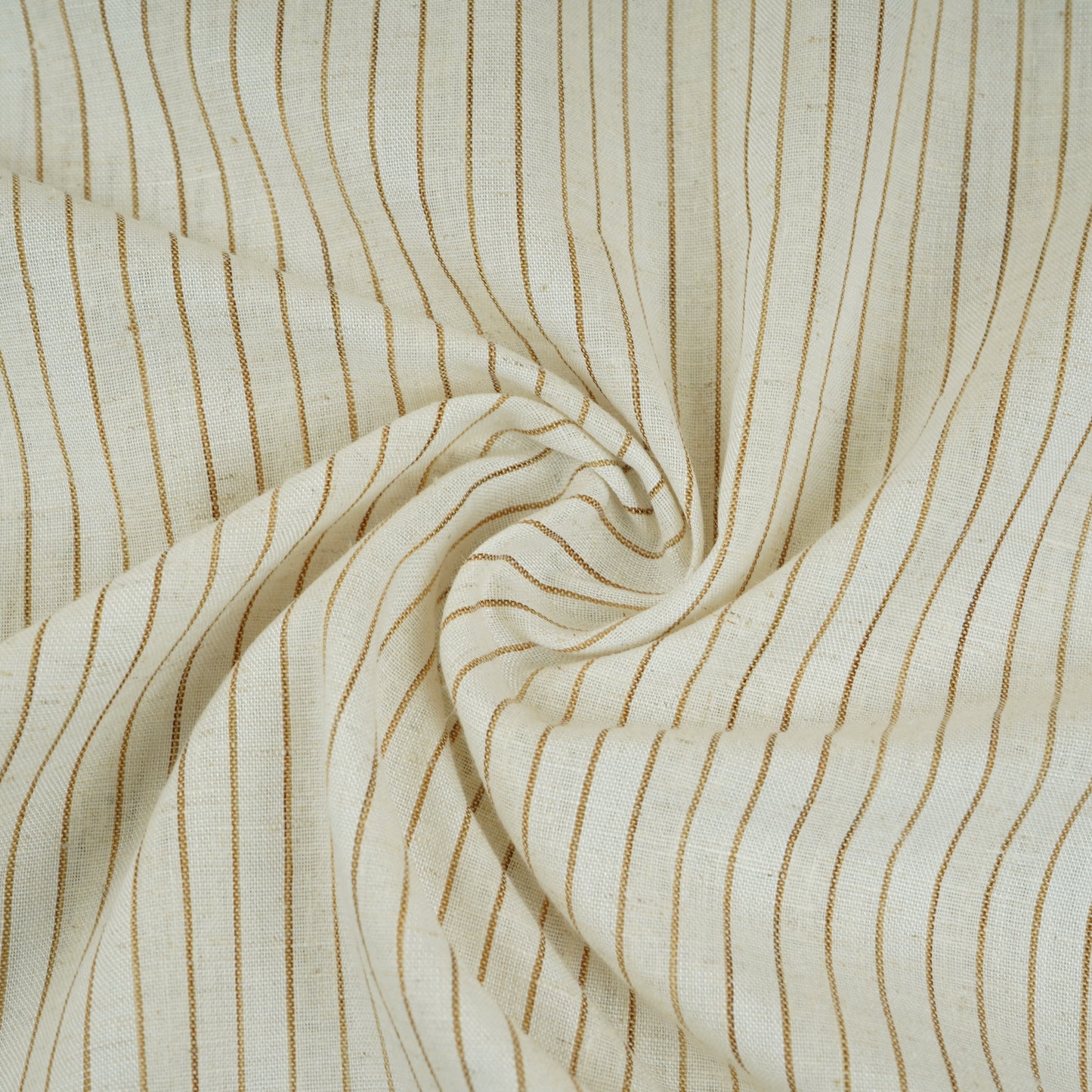 Brown & White RFD Linen Fabric RS-30245
