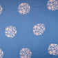Blue Persian embroidery Denim Fabric AF-30052