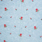 Light Blue Floral Embroidery South Cotton Fabric GTS-30269