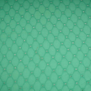 Exclusive Cotton Schiffli Mint Green Sequins Embroidery Fabric - TradeUNO