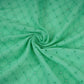 Exclusive Cotton Schiffli Mint Green Sequins Embroidery Fabric