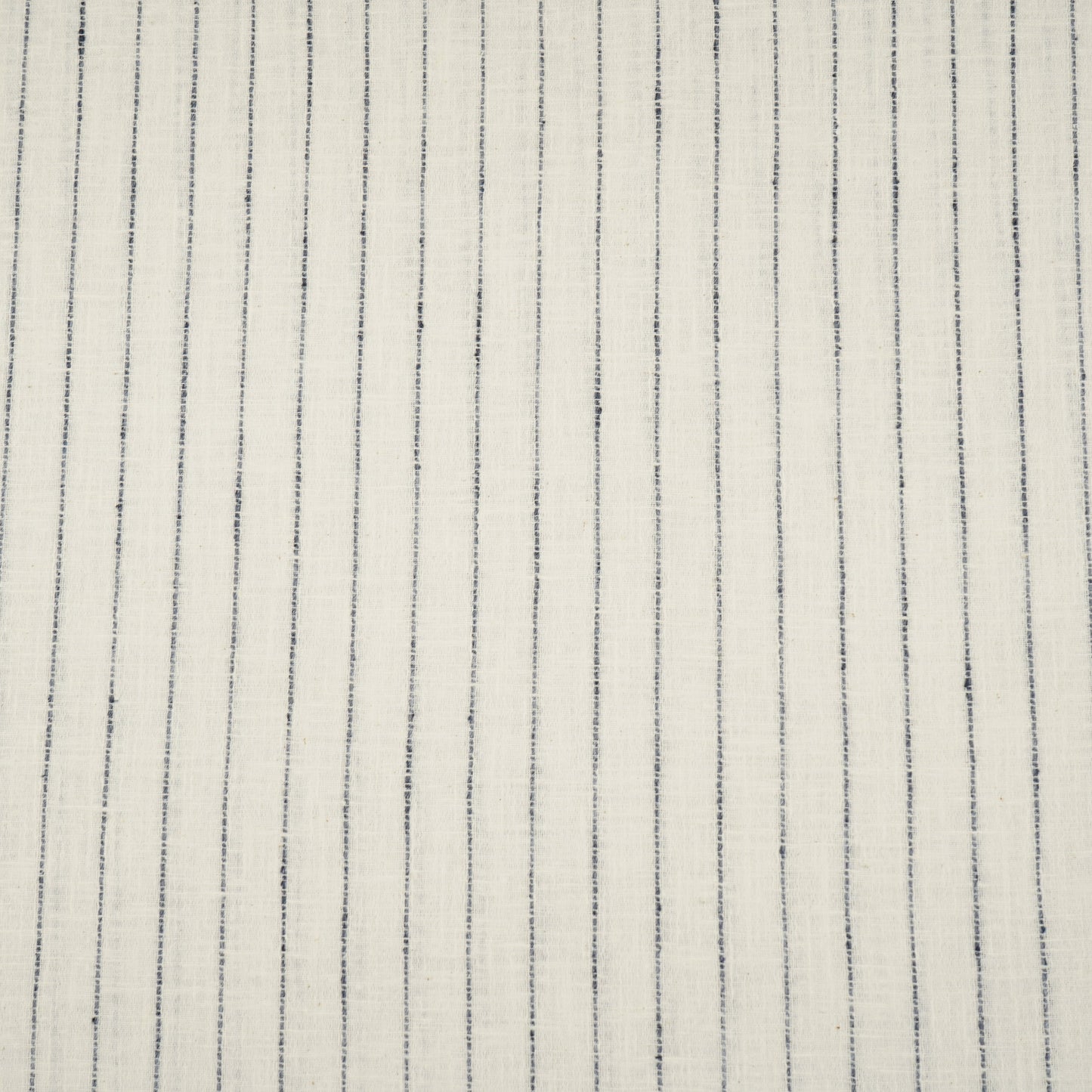 Navy Blue with White Stripes Linen Fabric RS-30223