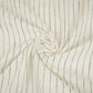 Navy Blue with White Stripes Linen Fabric RS-30223