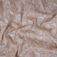Beige thread embroidery Pure Munga Silk Fabric GPF-32096