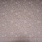 Beige thread embroidery Pure Munga Silk Fabric GPF-32096