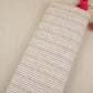 Orange with White Stripes Linen Fabric RS-30224