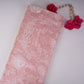 Pink floral thread & Sequins embroidery Pure 27gm Organza Fabric GPF-32089