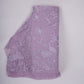 Lavender Parsi thread embroidery Organza Fabric GPF-32098