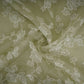 Green floral thread & Sequins embroidery Pure 27gm Organza Fabric GPF-32091