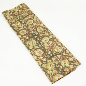 Khaki Kalamkari Print Cotton Fabric AH-22534