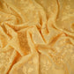 Yellow Parsi thread embroidery Organza Fabric GPF-32103