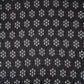 Black Abstract Print Cotton Linen Fabric GTS-30277