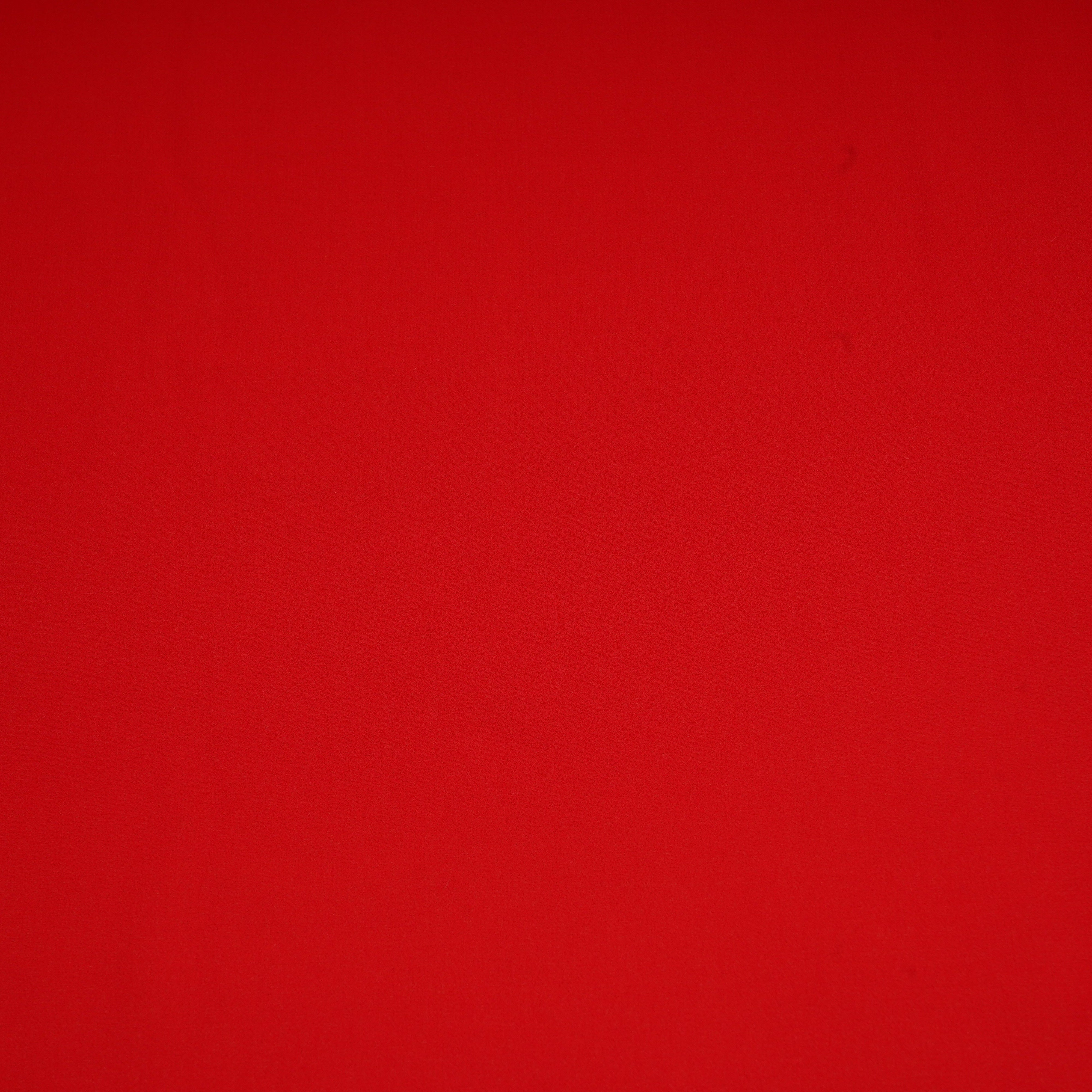Tomato Red Solid Georgette Fabric 16570