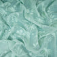 Mint Green Parsi thread embroidery Organza Fabric GPF-32102