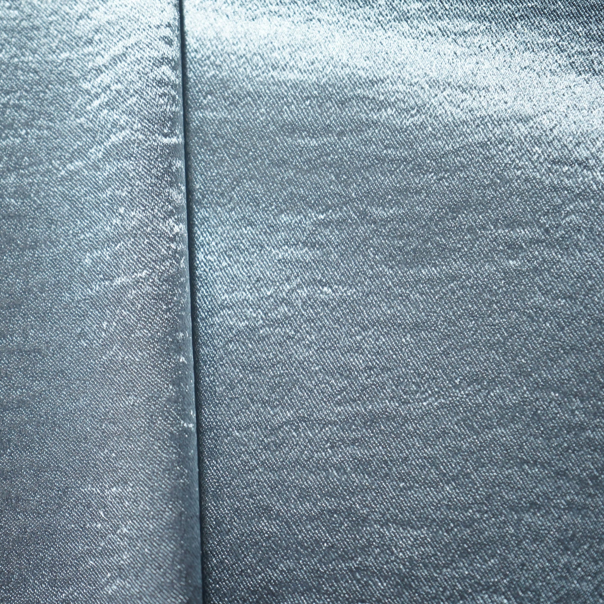 Grey Solid Soft Satin Fabric 21900