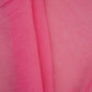 Pink Floral Applique 3D work Mul Chanderi Fabric DC-30257