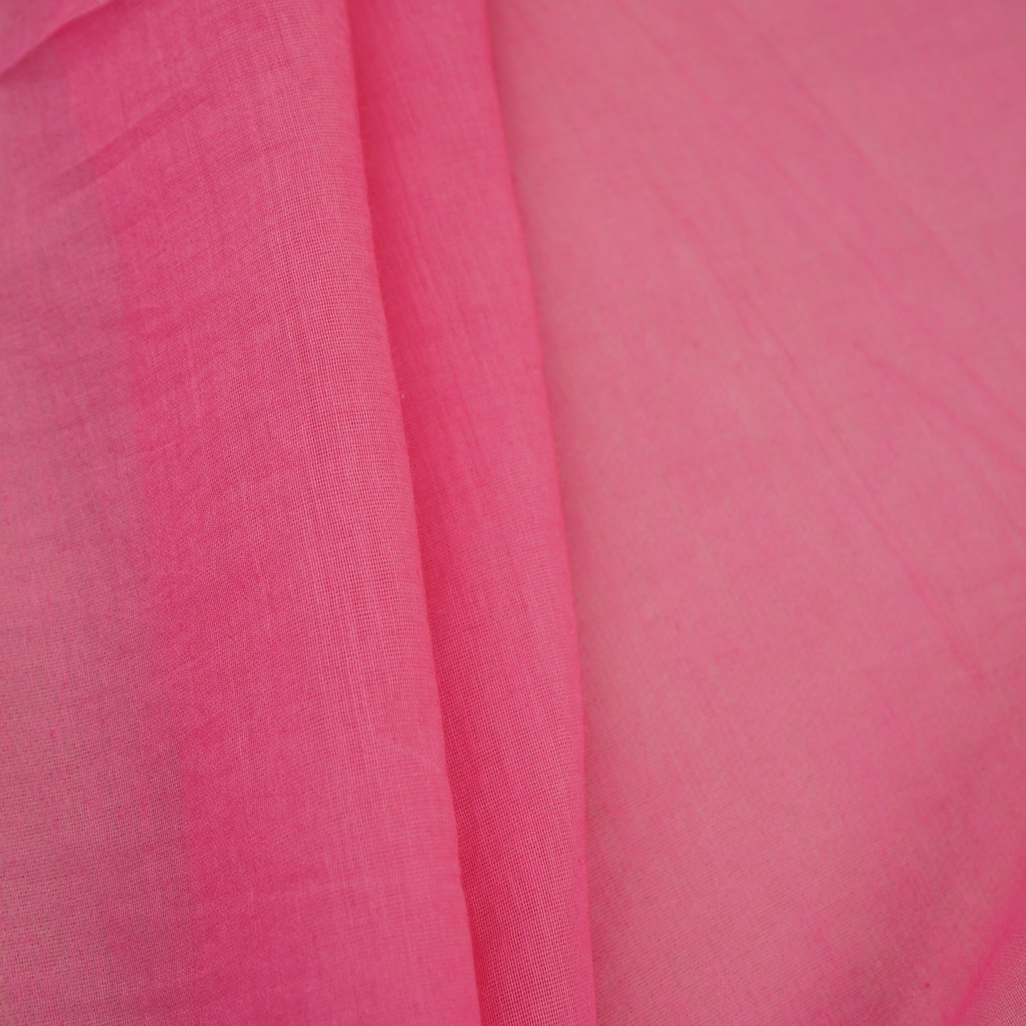 Pink Floral Applique 3D work Mul Chanderi Fabric DC-30257