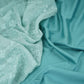 Sky Blue Parsi thread embroidery Organza Fabric GPF-32099