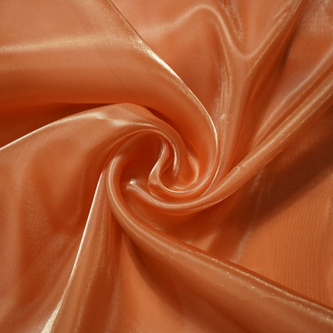 Orange Solid Jimmy Choo Organza Fabric 21947