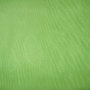 Pista Green Solid Jimmy Choo Organza Fabric 21948