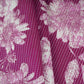 Magenta with White Floral Kantha Print Cotton Fabric OG-30295
