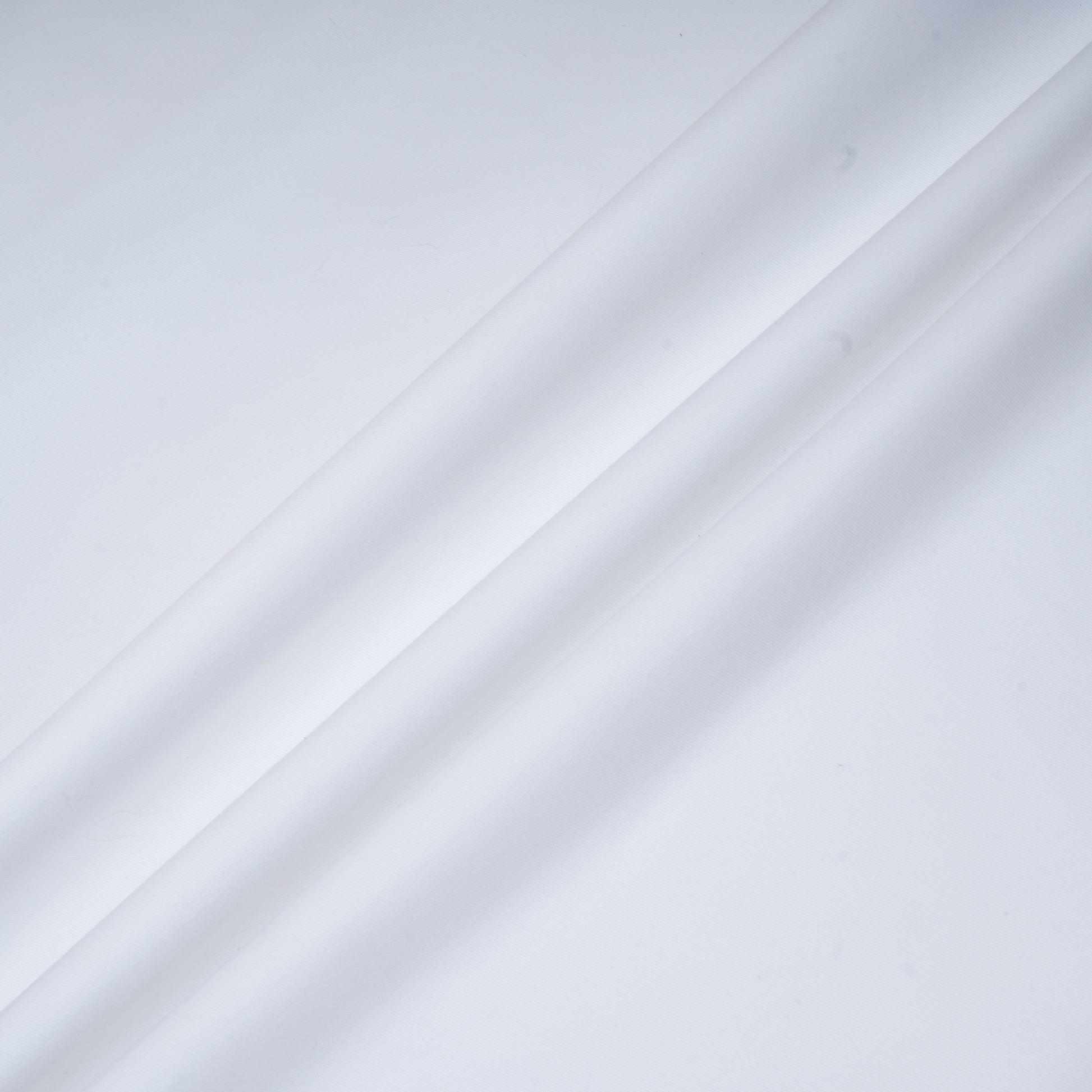 White Solid Lycra Twill Fabric 8311
