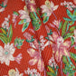 Red Floral Kantha Print Cotton Fabric OG-30290