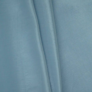 Cadet Blue Solid Natural Crepe Fabric BSN-14 - TradeUNO