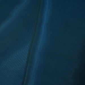 Blue Solid Jimmy Choo Organza Fabric 21949