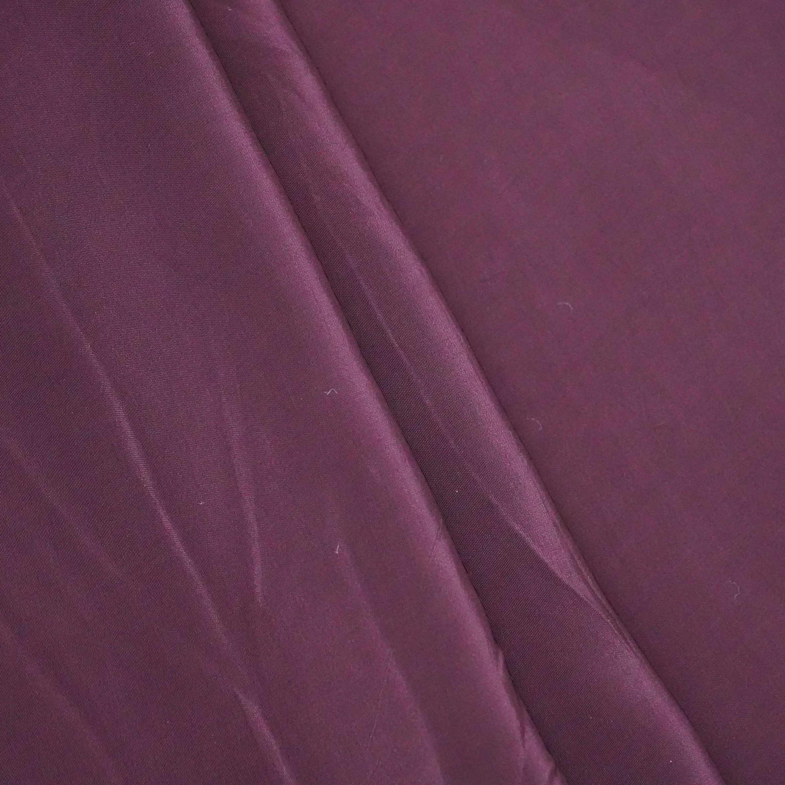 Deep Purple Solid Natural Crepe Fabric BSN-11 - TradeUNO