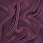 Deep Purple Solid Natural Crepe Fabric BSN-11