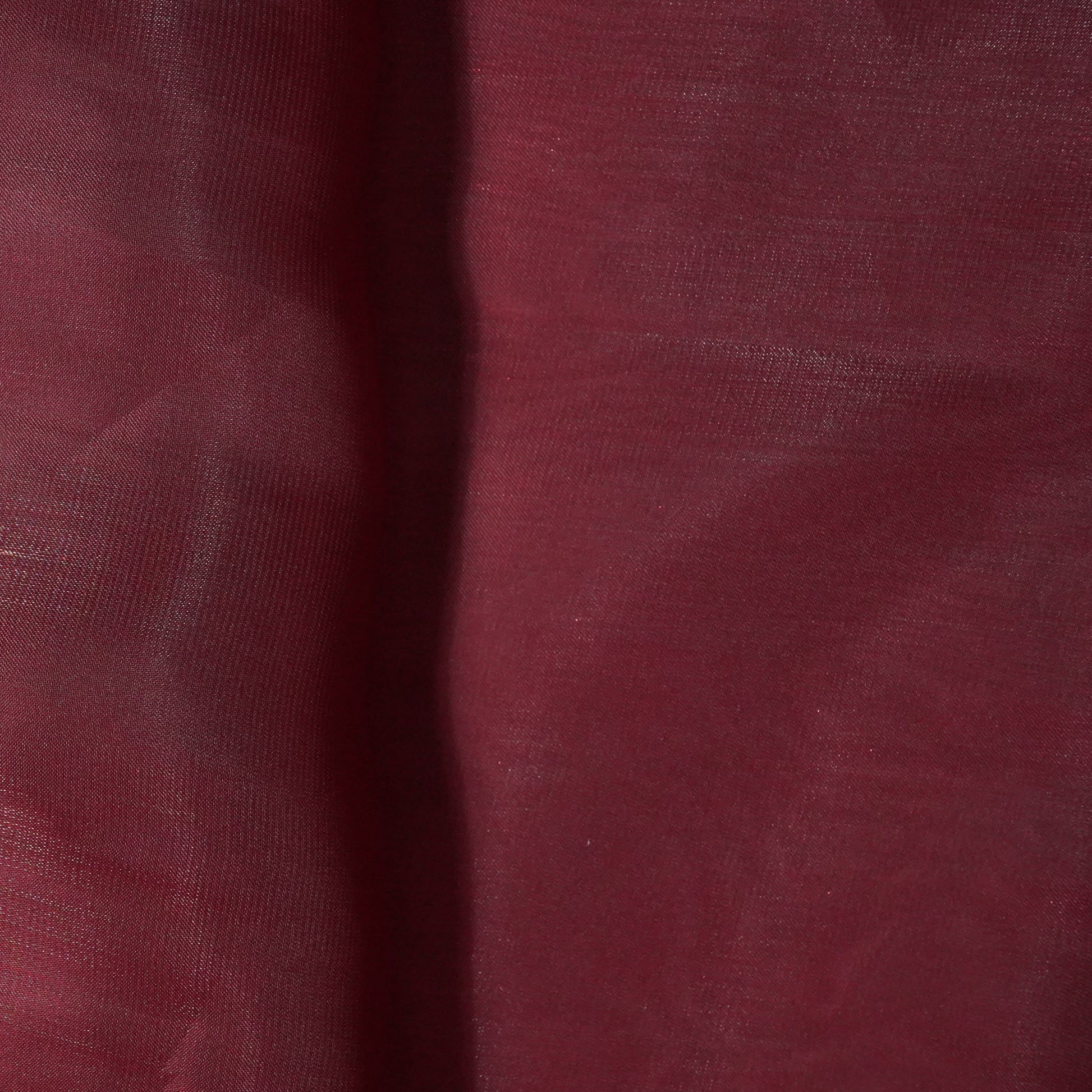 Maroon Solid Jimmy Choo Organza Fabric 21957