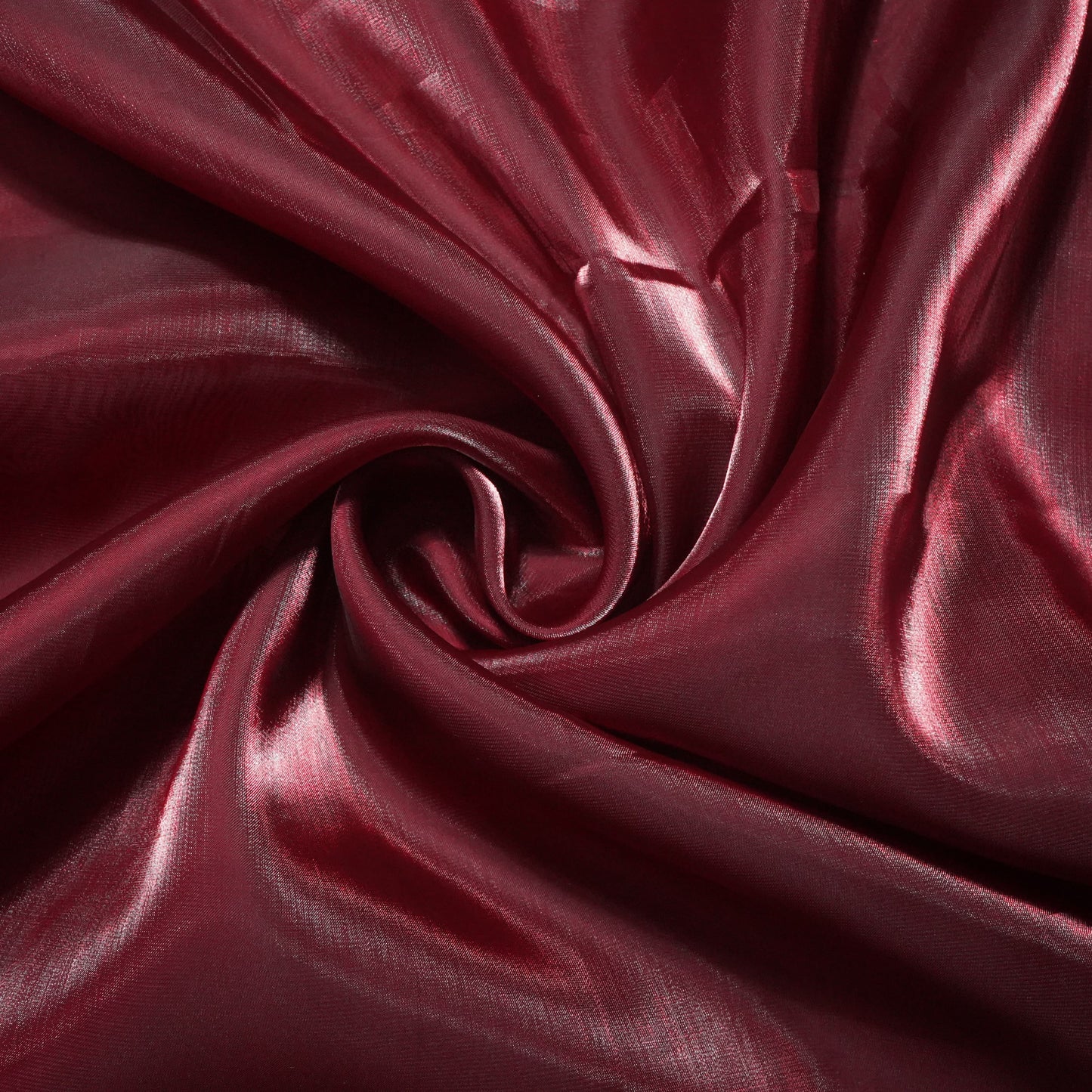 Maroon Solid Jimmy Choo Organza Fabric 21957