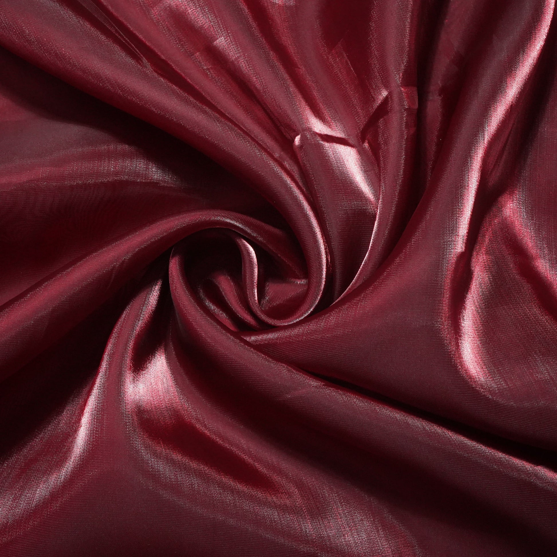 Maroon Solid Jimmy Choo Organza Fabric 21957