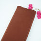 Brown Solid Natural Crepe Fabric BSN-16