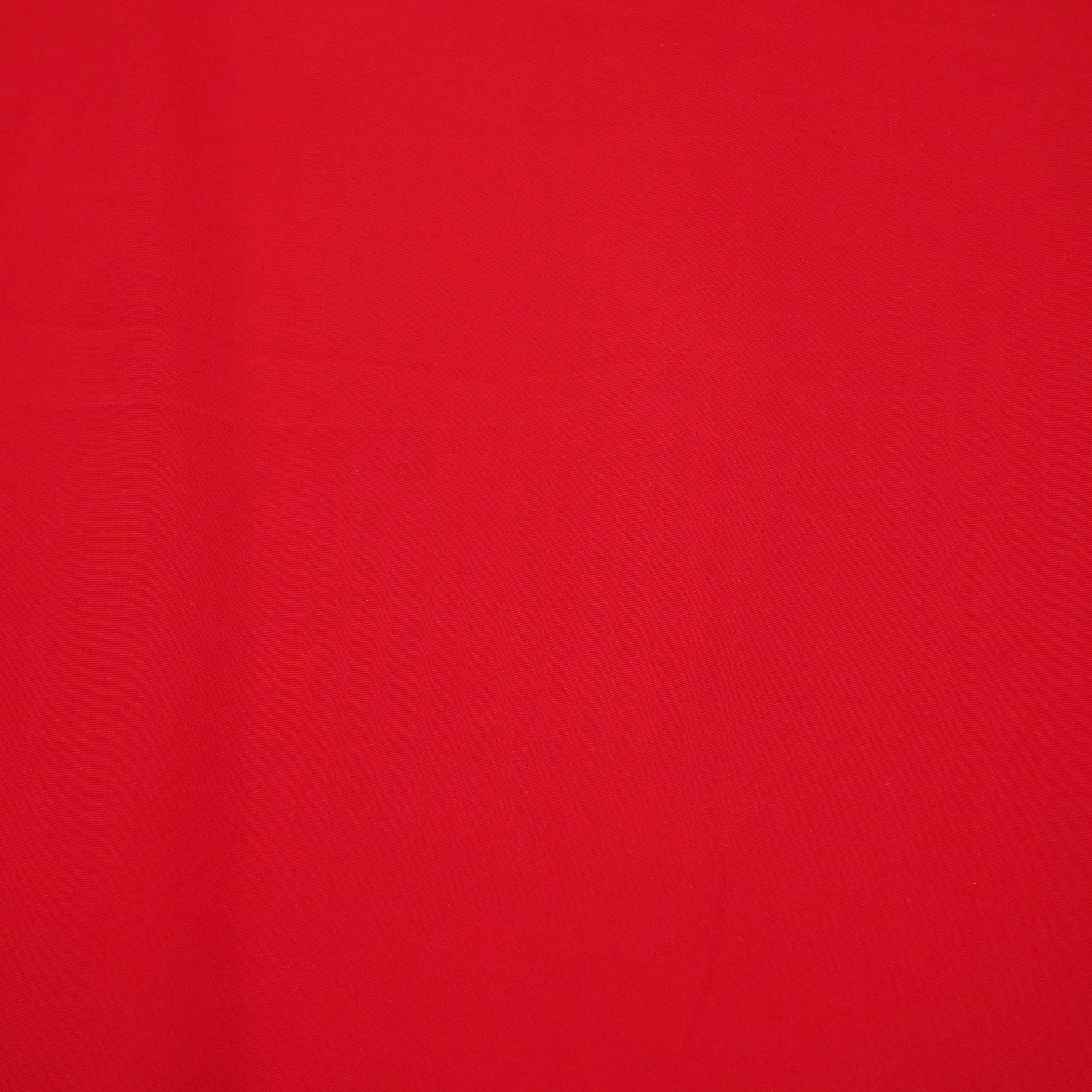 Red Solid Natural Crepe Fabric BSN-02 - TradeUNO