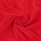 Red Solid Natural Crepe Fabric BSN-02