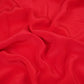 Red Solid Natural Crepe Fabric BSN-02