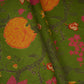 Green Floral Print Cotton Fabric OG-30414