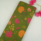 Green Floral Print Cotton Fabric OG-30414