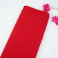 Red Solid Natural Crepe Fabric BSN-02