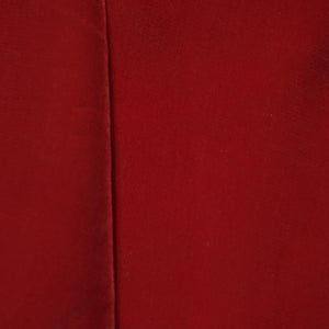 Rose Red Solid Natural Crepe Fabric 21963