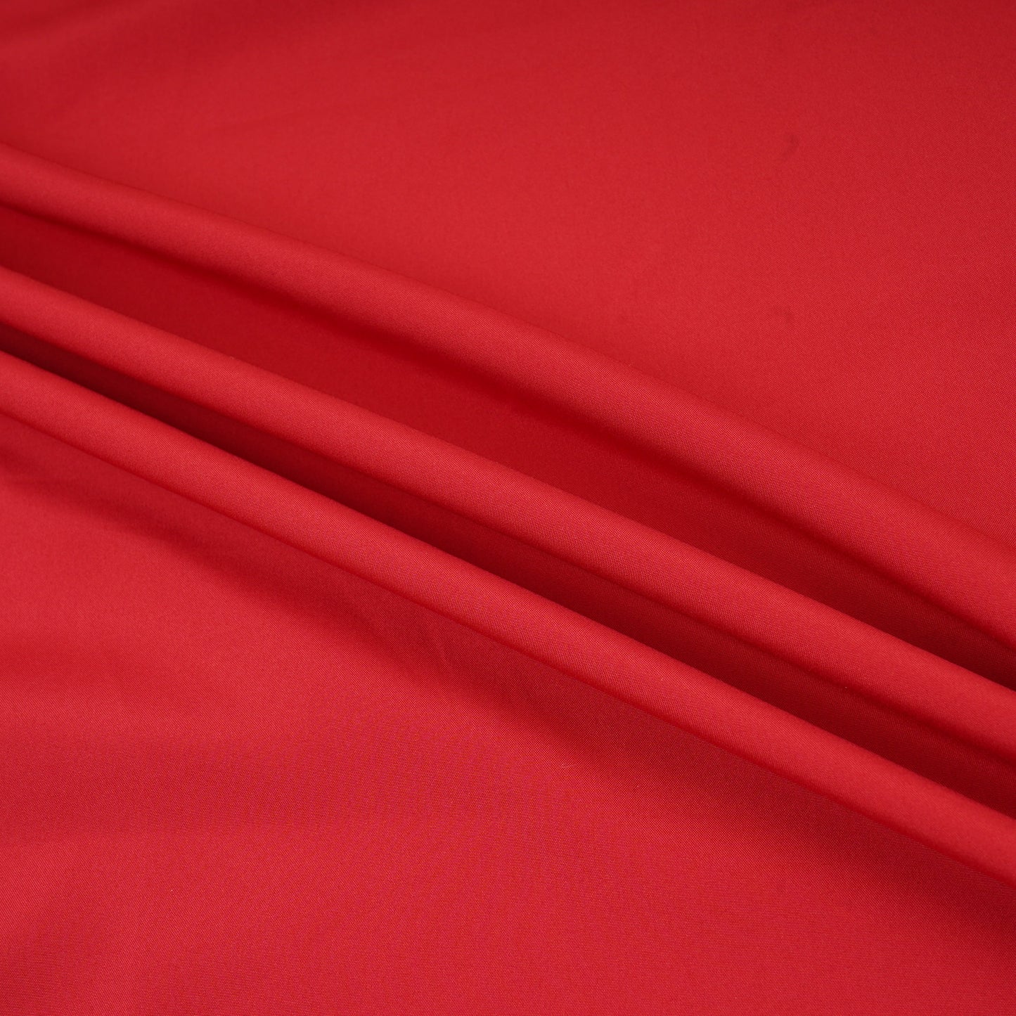 Berry Red Solid Malai Crepe Fabric 13183