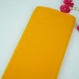 Yellow Solid Natural Crepe Fabric BSN-01 - TradeUNO