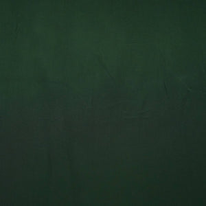Bottle Green Solid Natural Crepe Fabric BSN-03 - TradeUNO