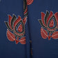 Blue Pichwai Print Cotton Fabric OG-30328 - TradeUNO