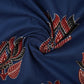 Blue Pichwai Print Cotton Fabric OG-30328 - TradeUNO