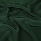 Bottle Green Solid Natural Crepe Fabric BSN-03